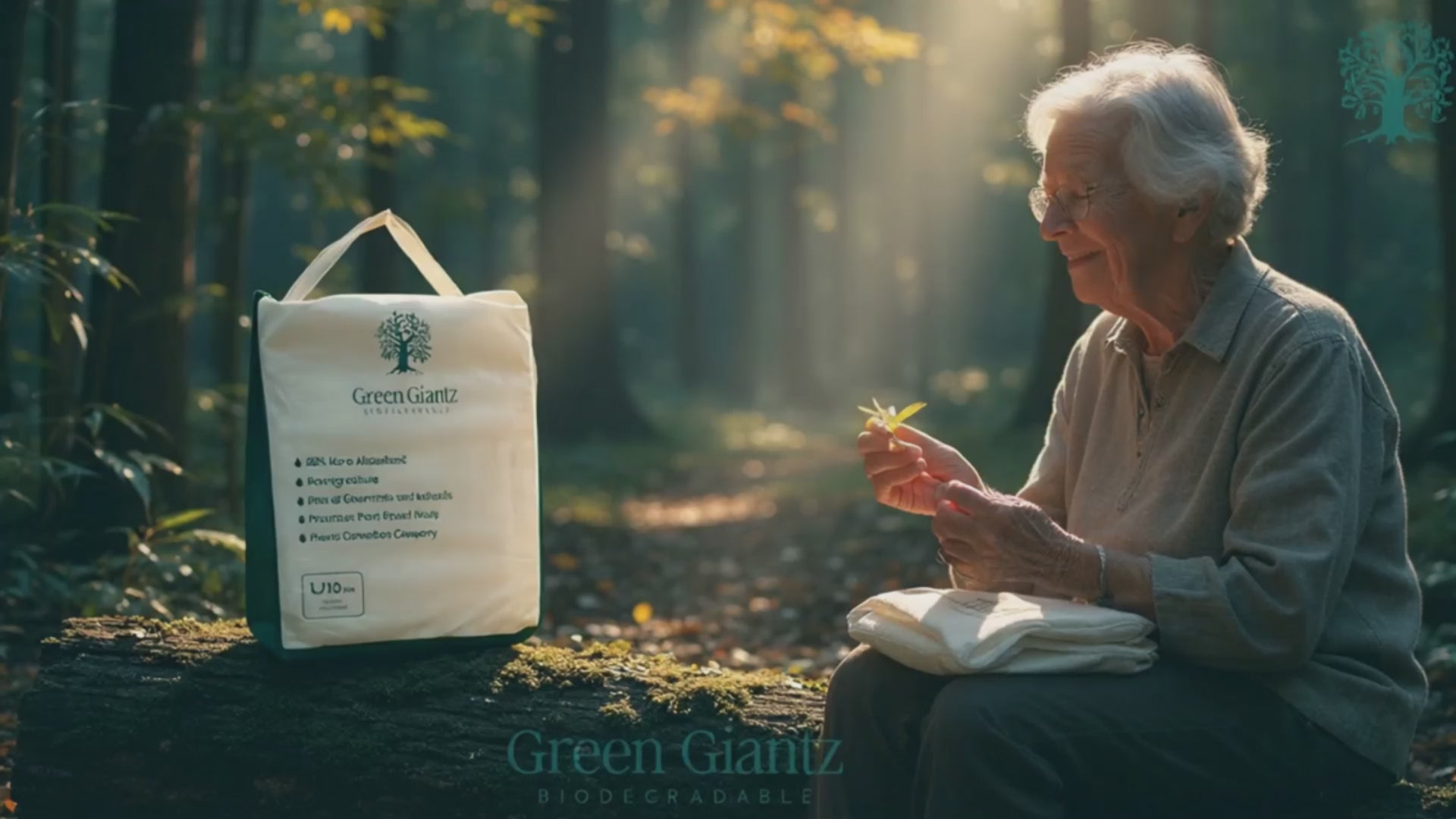 Eco-Friendly, Biodegradable Premium Adult Diaper Taped Briefs